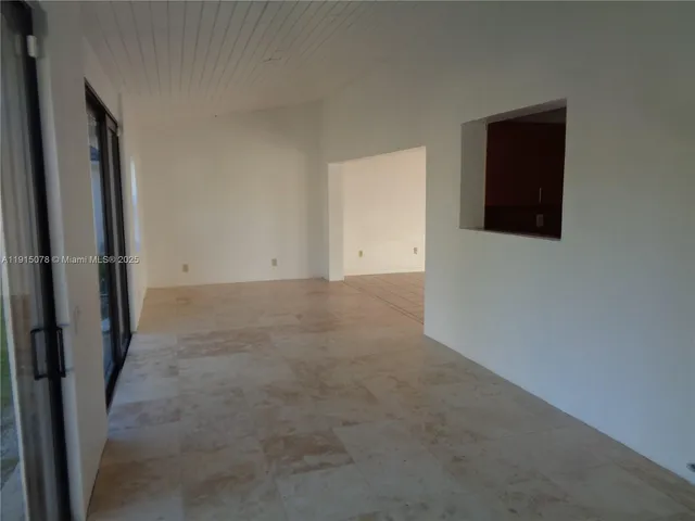 a view of a small space