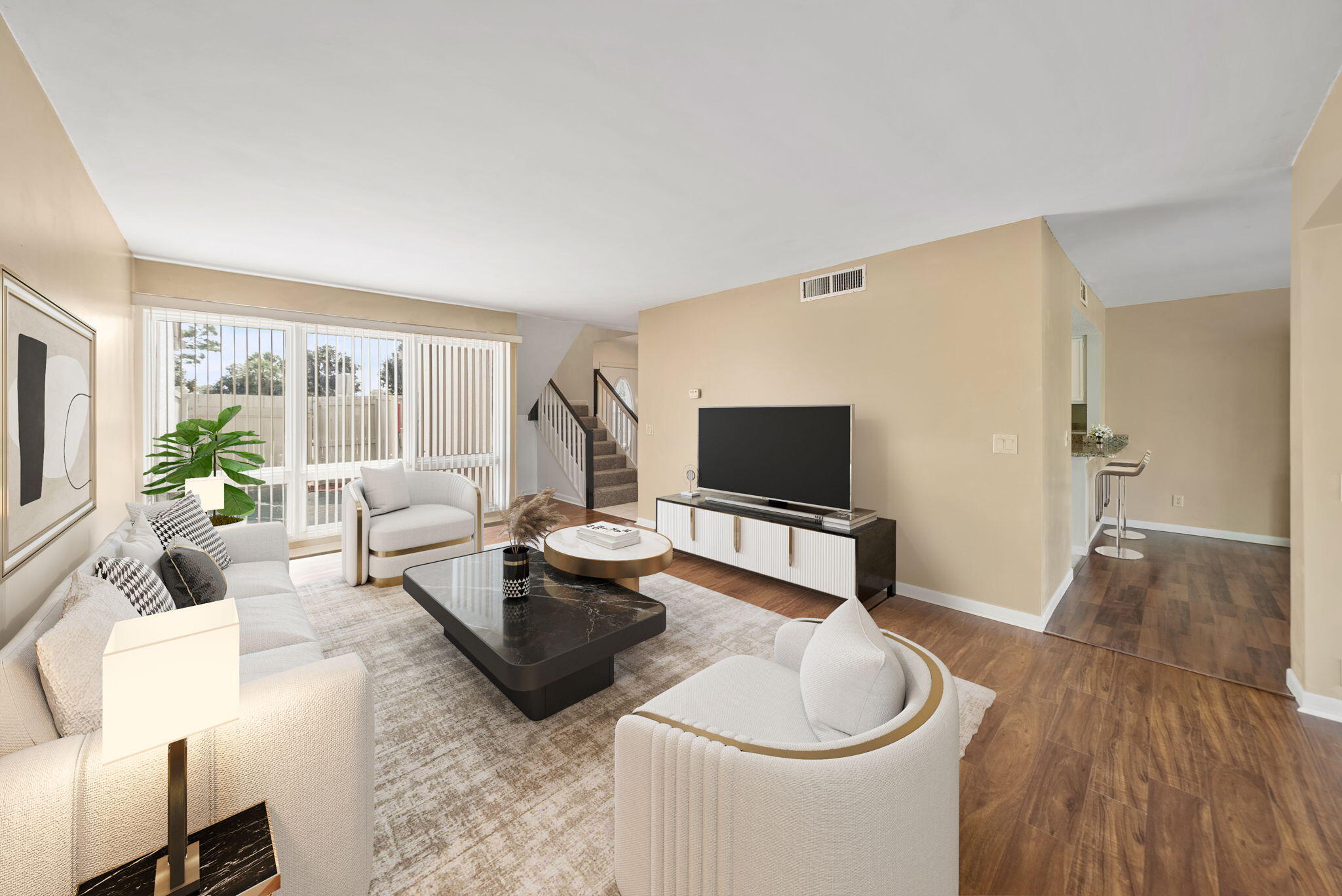 4300 Bay Point Road, Unit 408 Panama City Beach, FL 32408 - Photo 1 of 32 Living Room