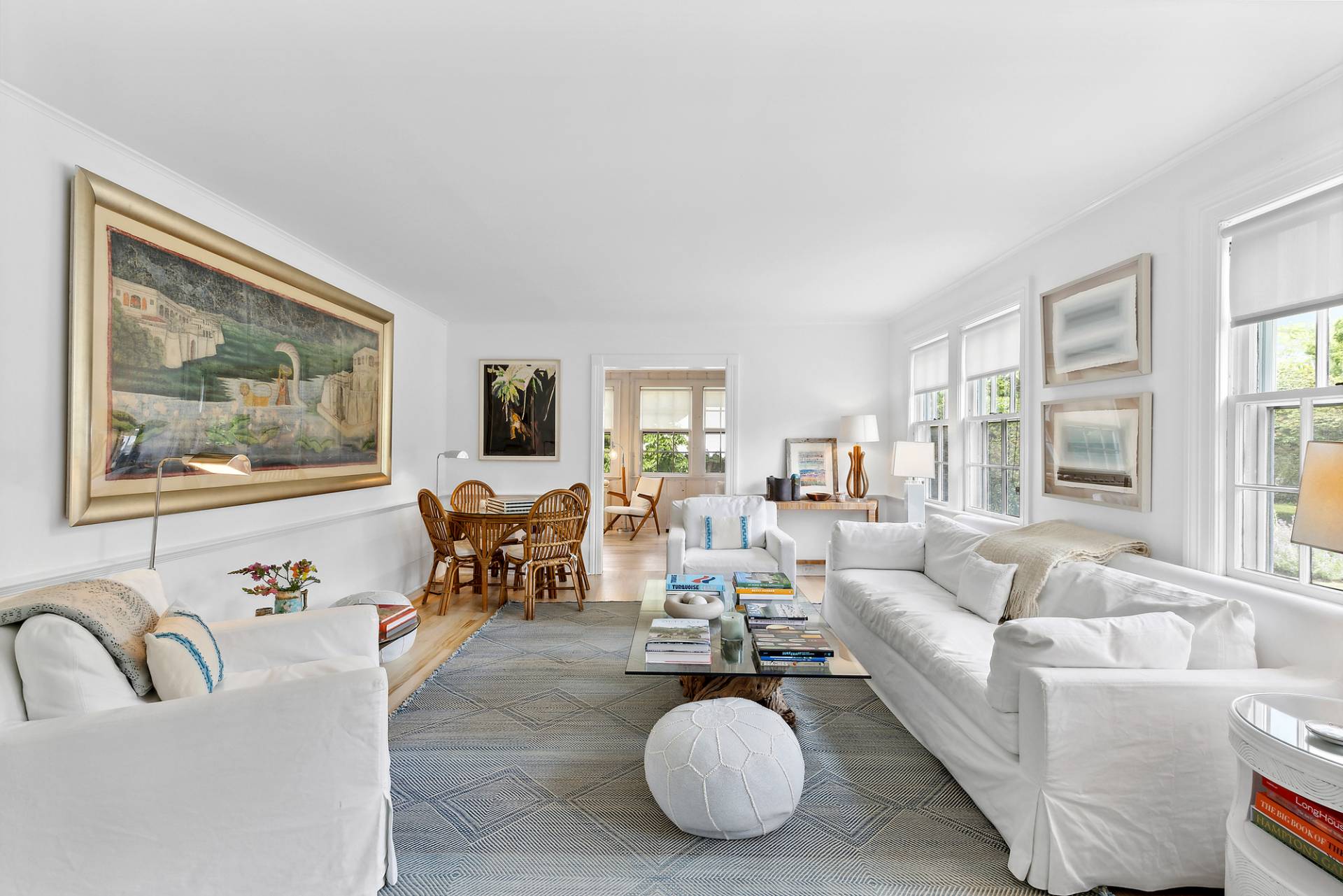 93 Egypt Lane East Hampton, NY 11937 - Photo 13 of 50 a living room with furniture and wooden floor