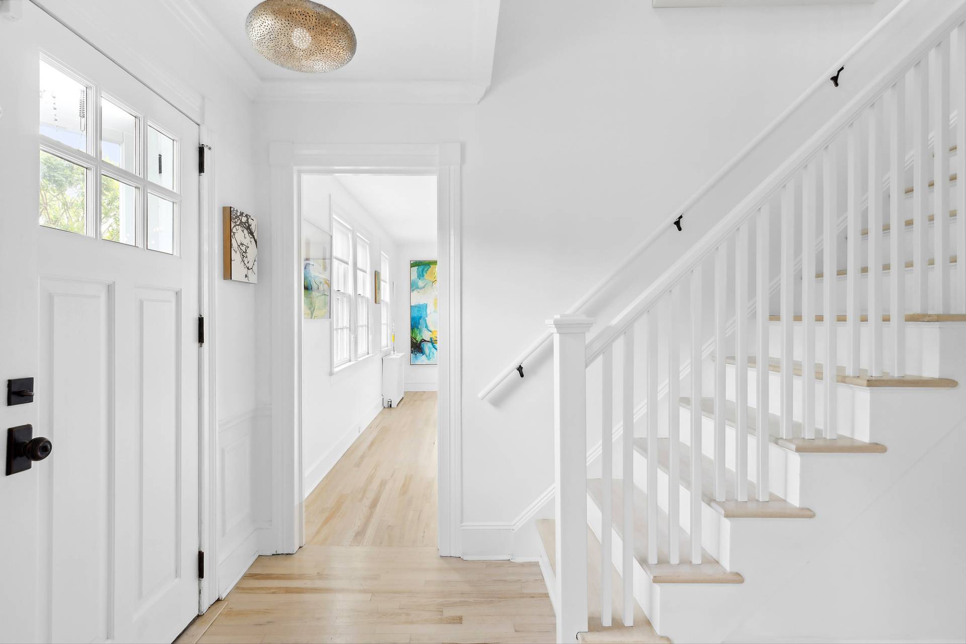 93 Egypt Lane East Hampton, NY 11937 - Photo 18 of 50 a view of entryway with wooden floor