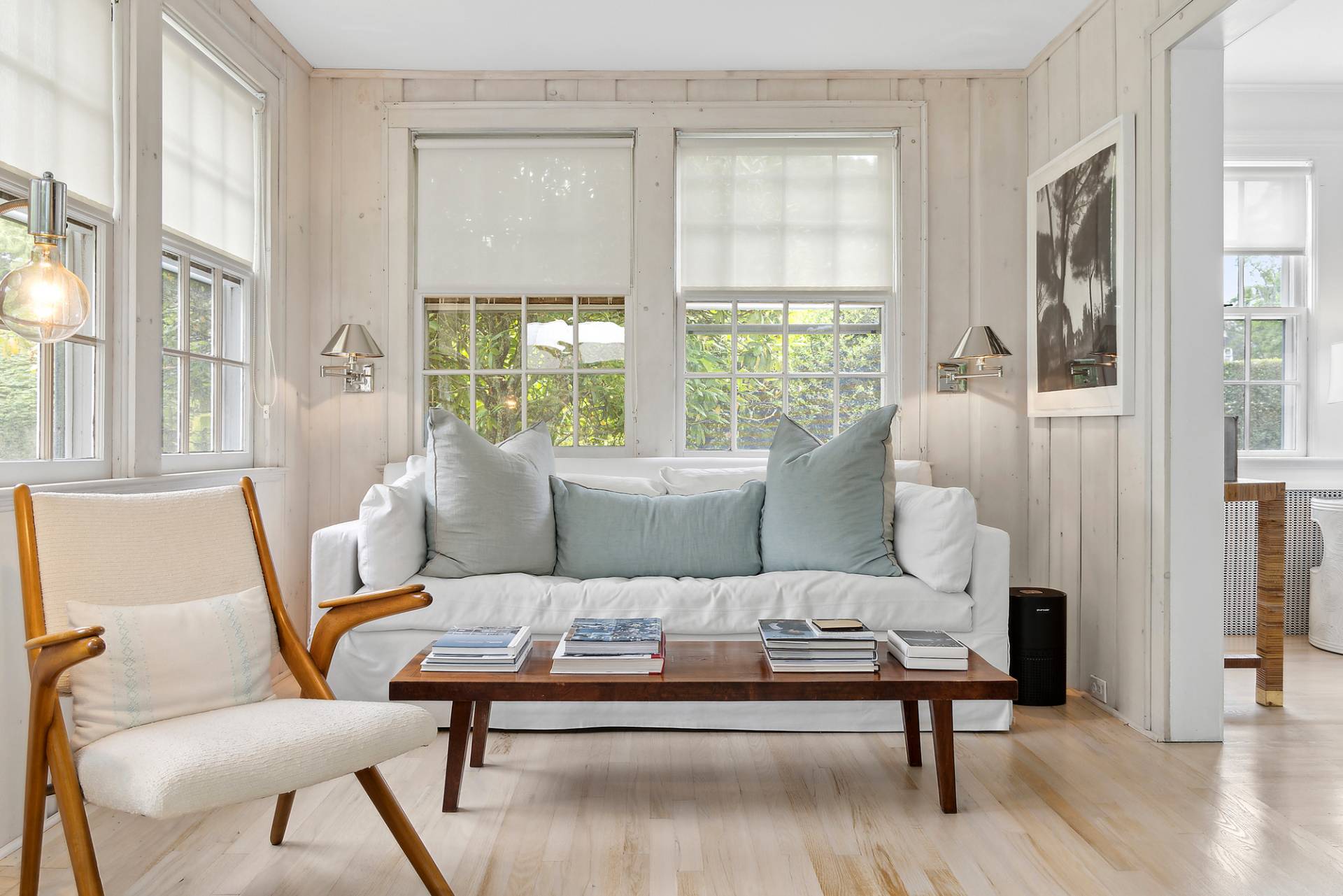 93 Egypt Lane East Hampton, NY 11937 - Photo 46 of 50 a living room with furniture and a window