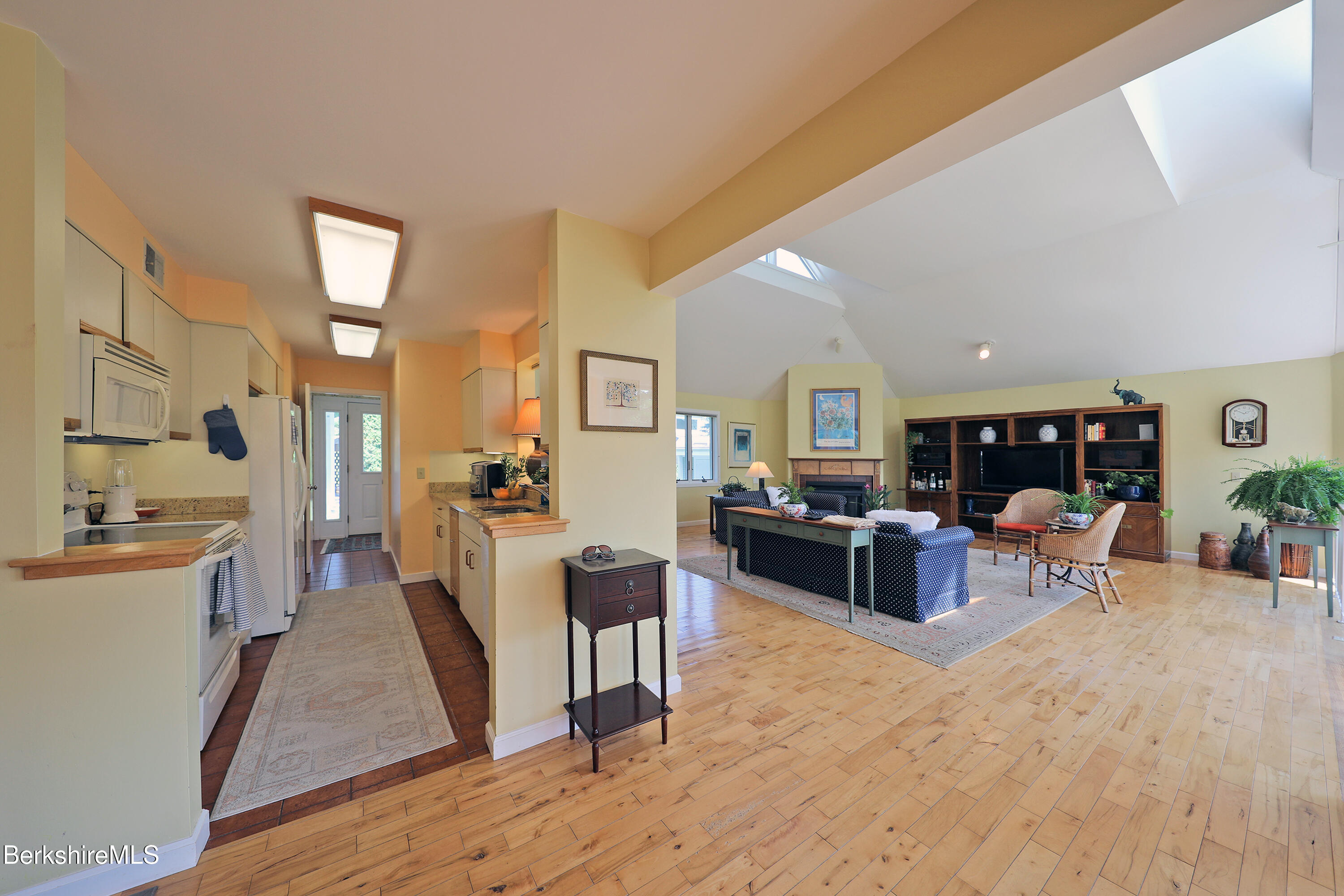 19 Hawthorne Road, Unit GH 4 Stockbridge, MA 01262 - Photo 15 of 46 a living room with furniture and a wooden floor