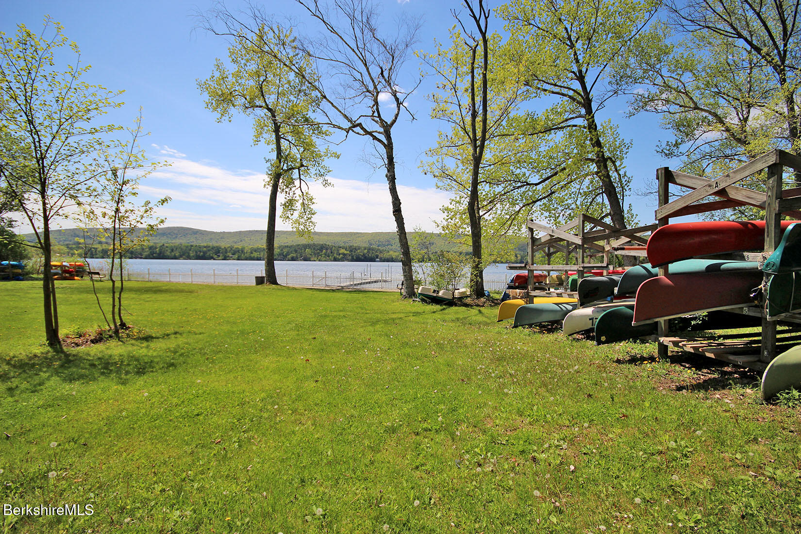 19 Hawthorne Road, Unit GH 4 Stockbridge, MA 01262 - Photo 45 of 46 a view of yard with swimming pool and trees