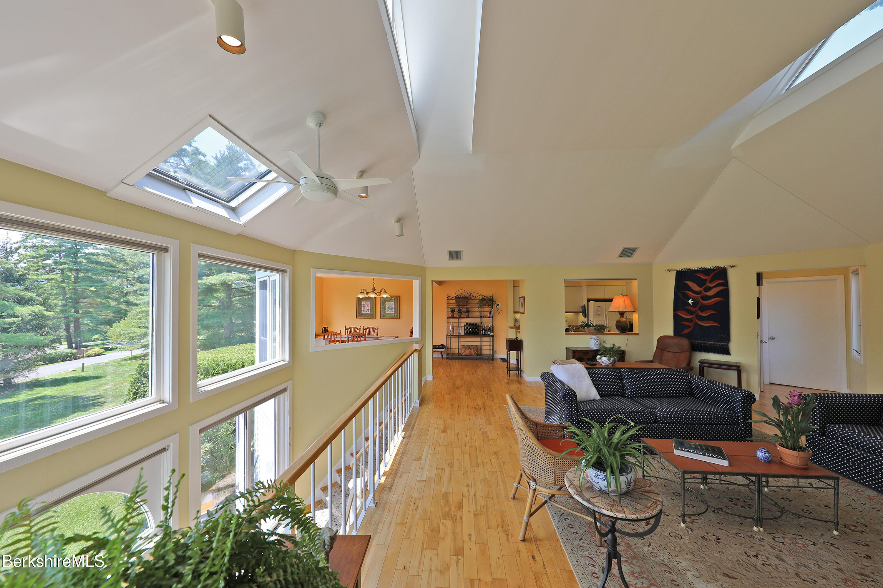 19 Hawthorne Road, Unit GH 4 Stockbridge, MA 01262 - Photo 7 of 46 a living room with furniture and a large window