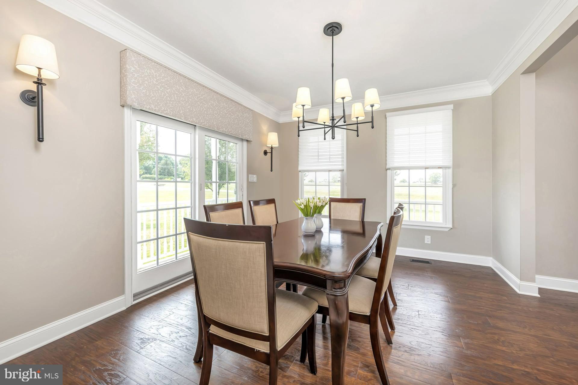 221 Point Airy Road Pilesgrove, NJ 08098 - Photo 16 of 34 a view of a dining room with furniture window and wooden floor