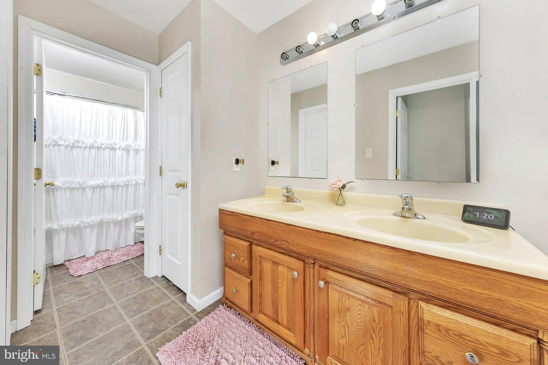 221 Point Airy Road Pilesgrove, NJ 08098 - Photo 28 of 34 a bathroom with a sink and a mirror