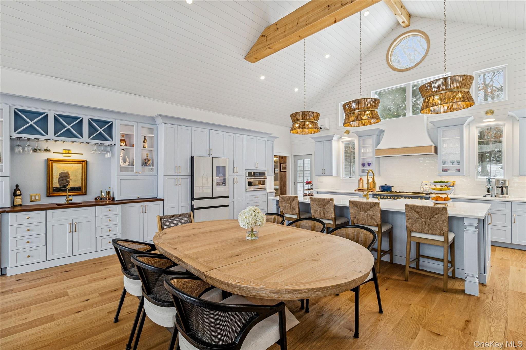 80 Louse Point Road East Hampton, NY 11937 - Photo 5 of 19 a dining hall with dining table and chairs