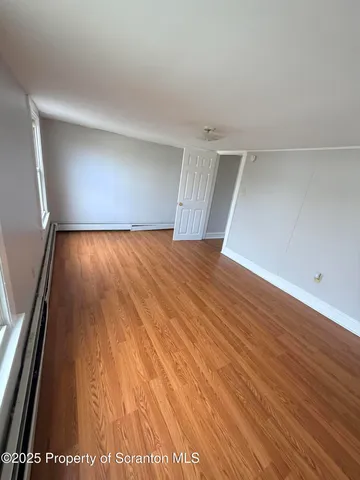 wooden floor in a room