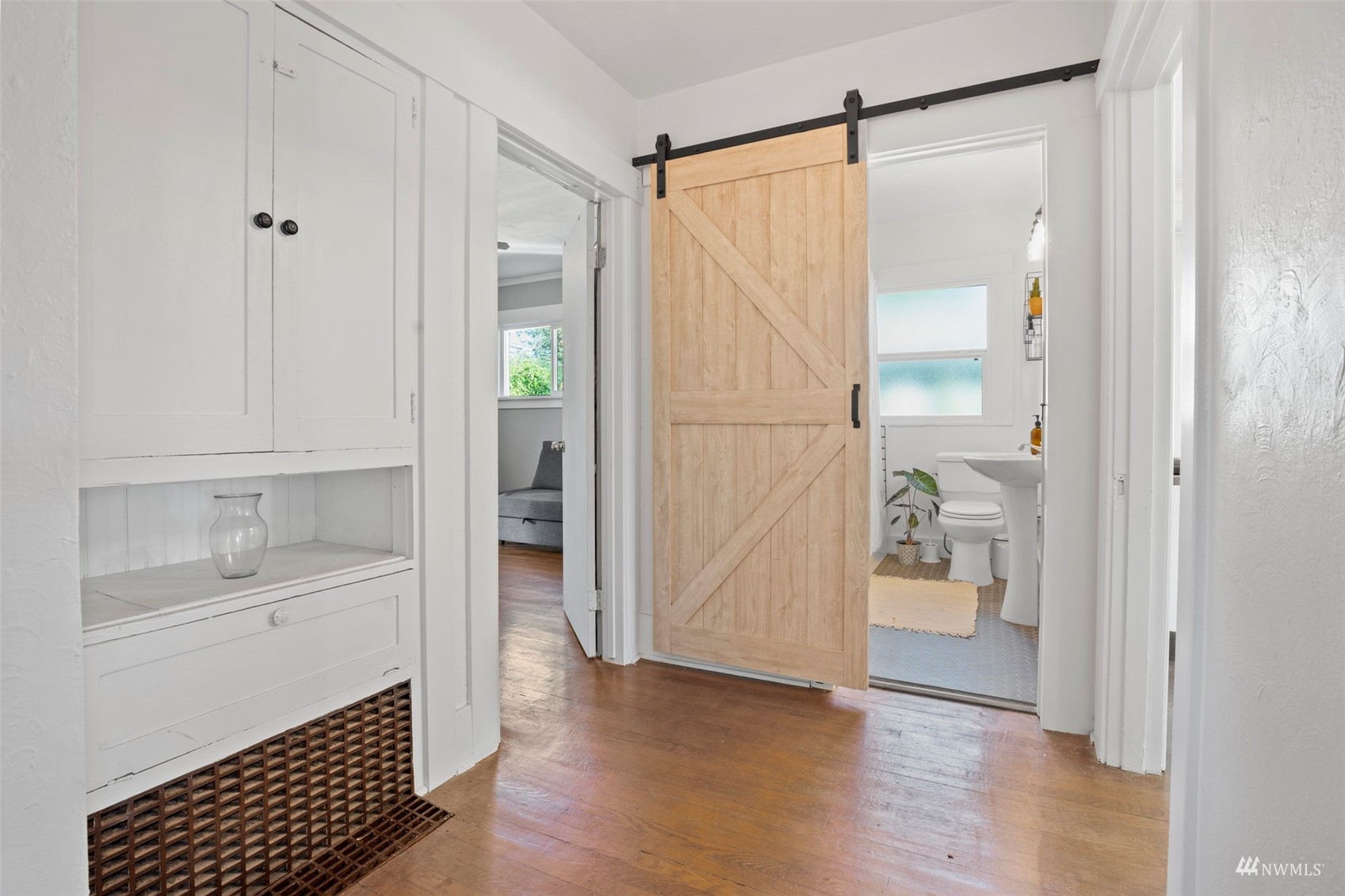 4632 Fawcett Avenue Tacoma, WA 98408 - Photo 18 of 35 a bathroom with a shower and a sink