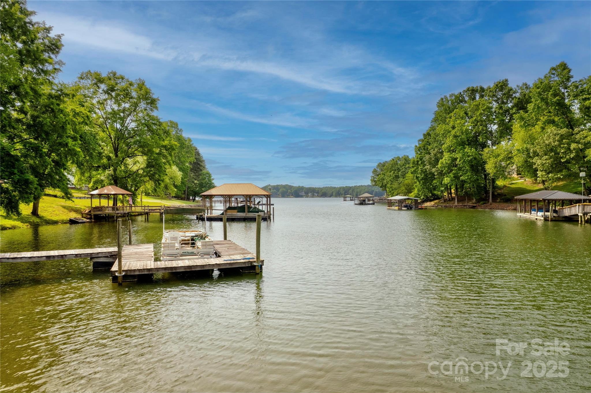 669 Kenway Loop Mooresville, NC 28117 - Photo 6 of 11 a small yard with boat and large trees