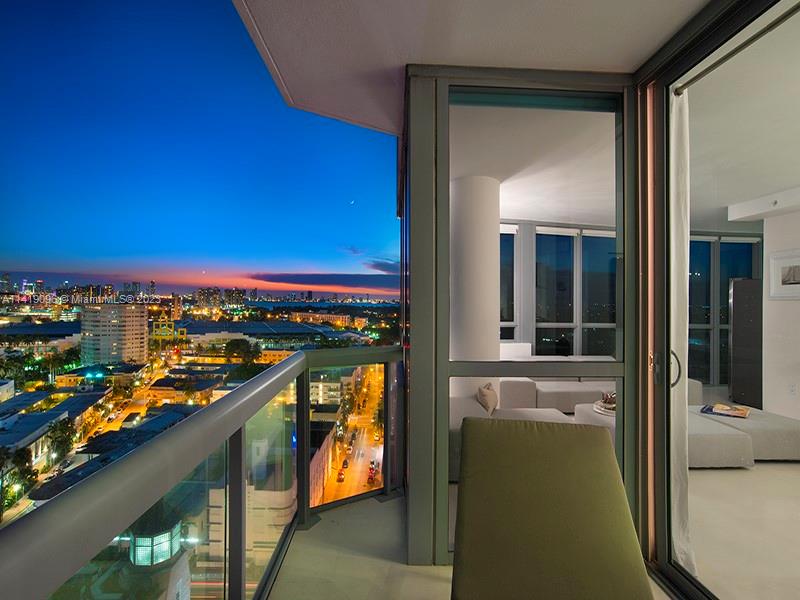 101 20th Street, Unit 2002 Miami Beach, FL 33139 - Photo 4 of 16 a view of swimming pool from a balcony