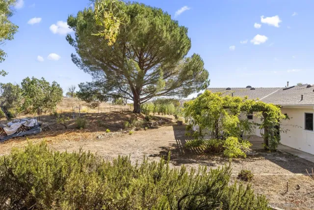 a view of a balcony with an outdoor space