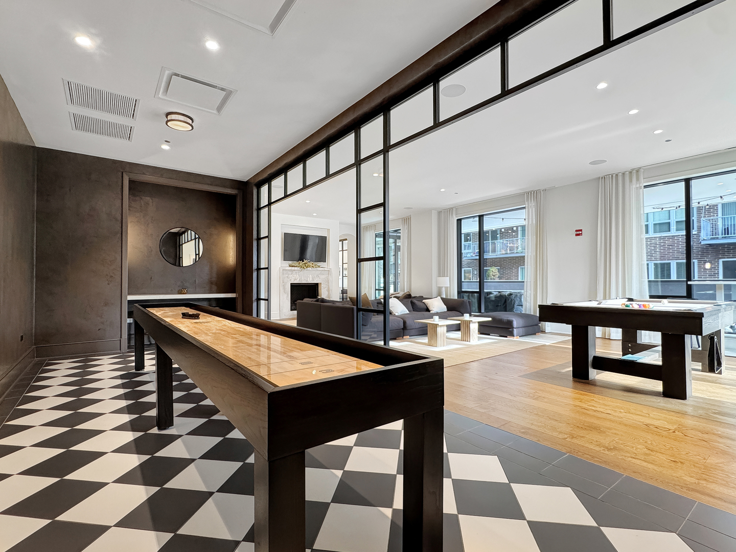 21 North May Street, Unit 802 Chicago, IL 60607 - Photo 44 of 50 a room with lots of furniture and view of a window