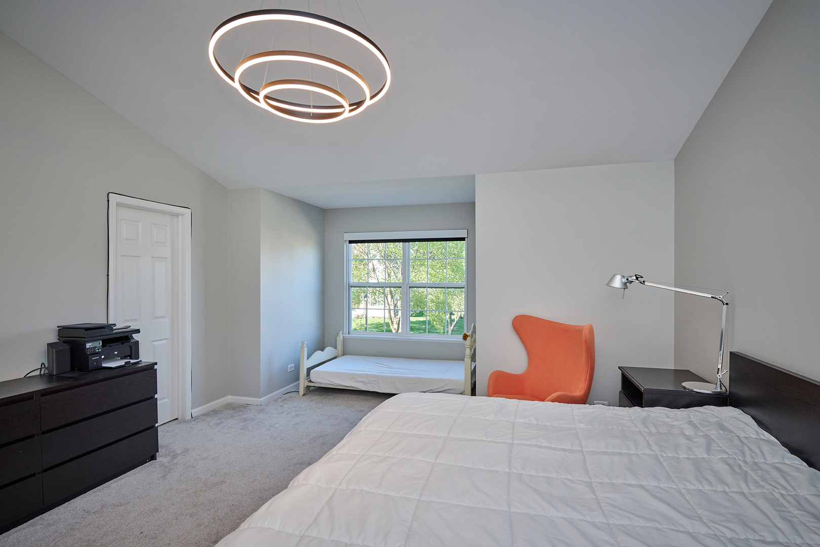 312 Shelbourne Road Volo, IL 60073 - Photo 17 of 54 a bedroom with a bed and a window
