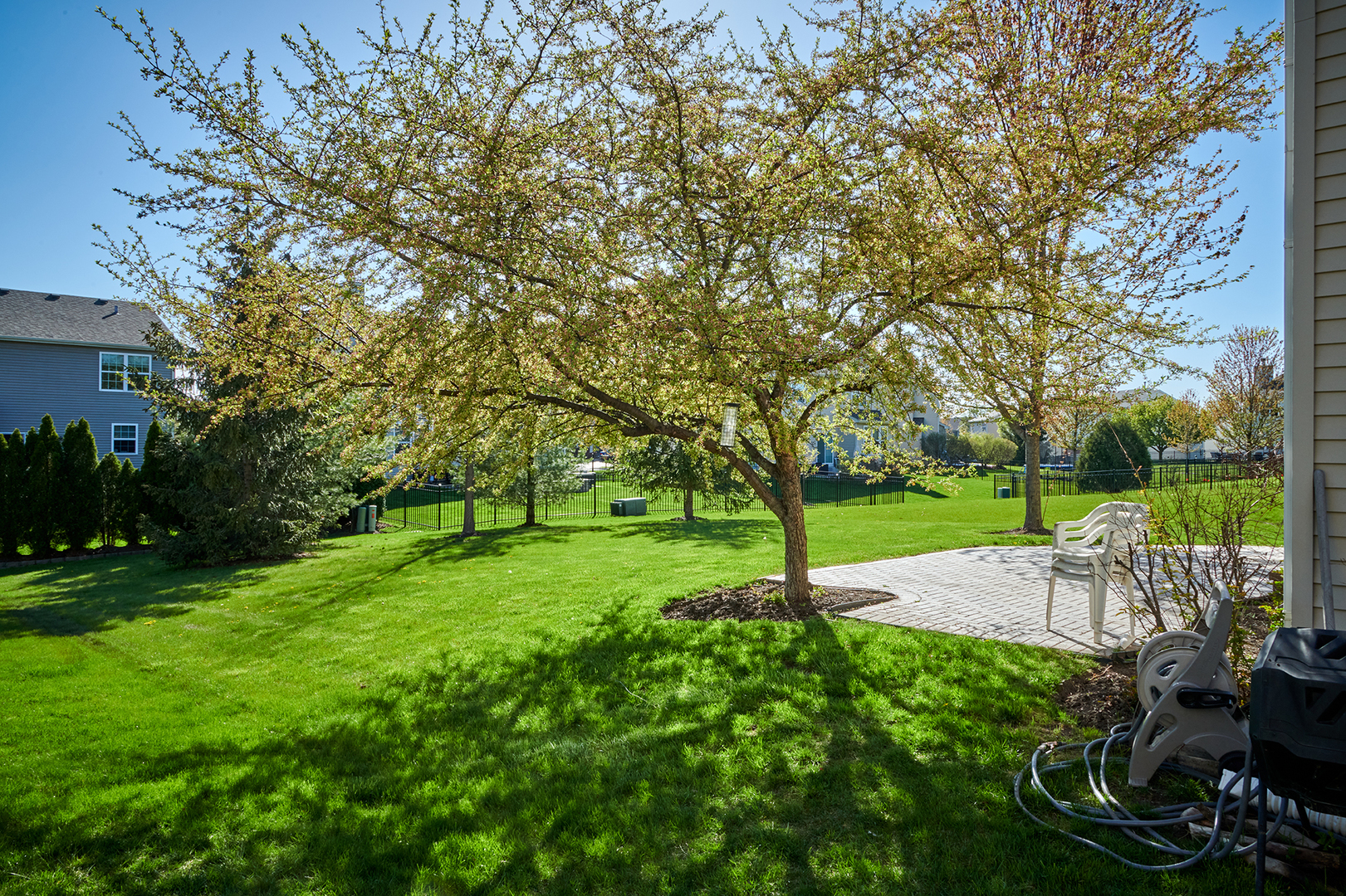 312 Shelbourne Road Volo, IL 60073 - Photo 8 of 54 a view of a park with large trees