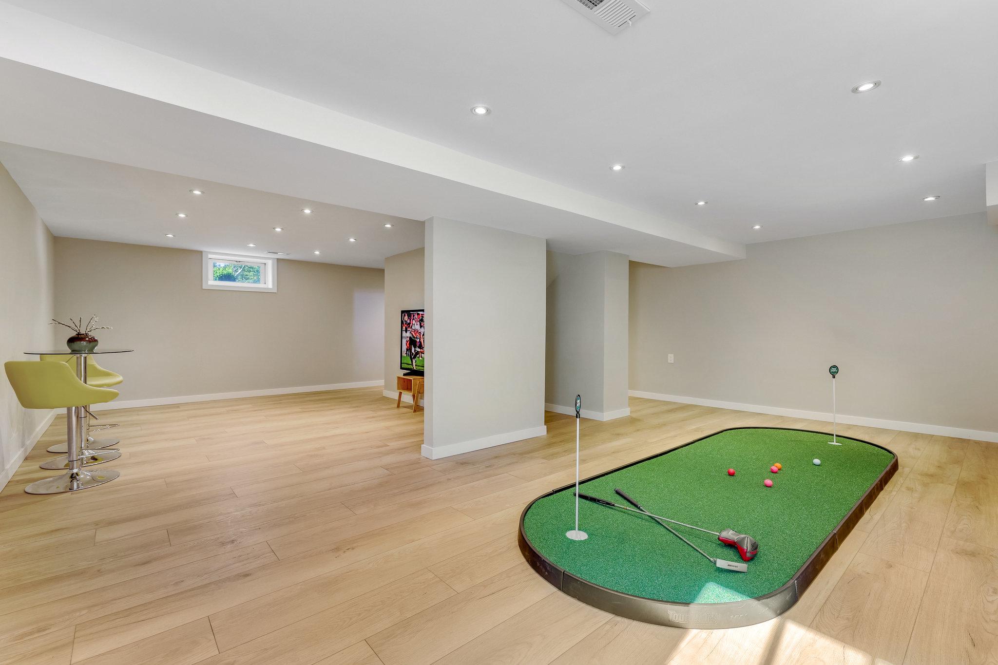 11410 Waples Mill Road Oakton, VA 22124 - Photo 48 of 62 Basement - plenty of room for leisure and fun.