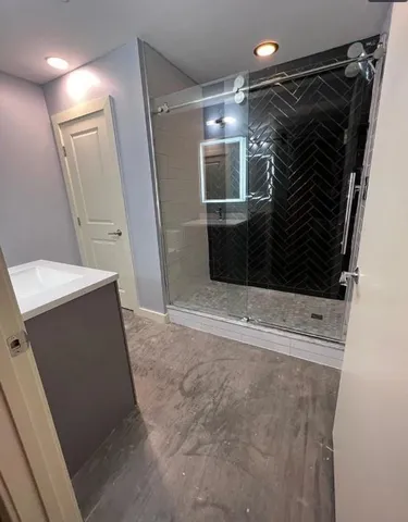 a view of empty room