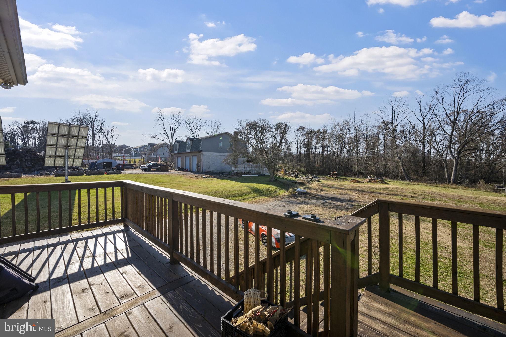 10412 Vincent Road White Marsh, MD 21162 - Photo 21 of 65 a view of a balcony with wooden floor