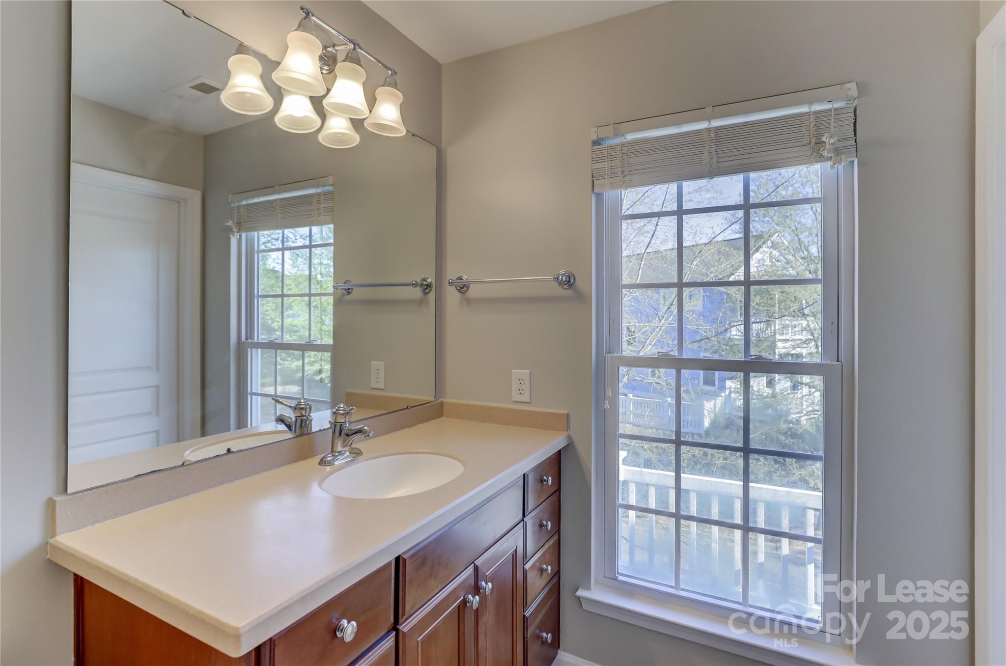 562 6th Baxter Crossing Fort Mill, SC 29708 - Photo 39 of 47 a bathroom with a sink double vanity and a mirror
