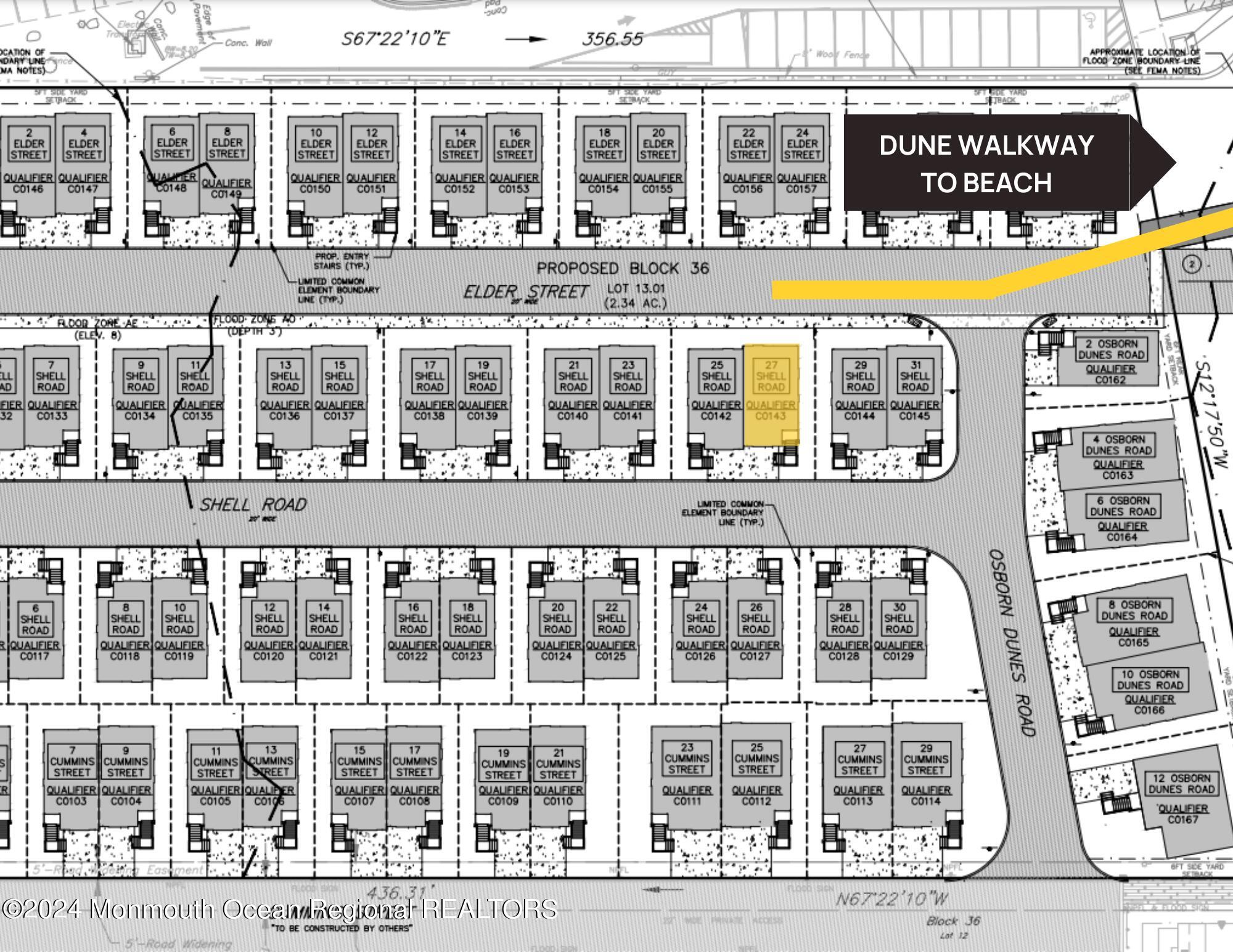 27 Shell Road Mantoloking, NJ 08738 - Photo 6 of 38 27 shell map