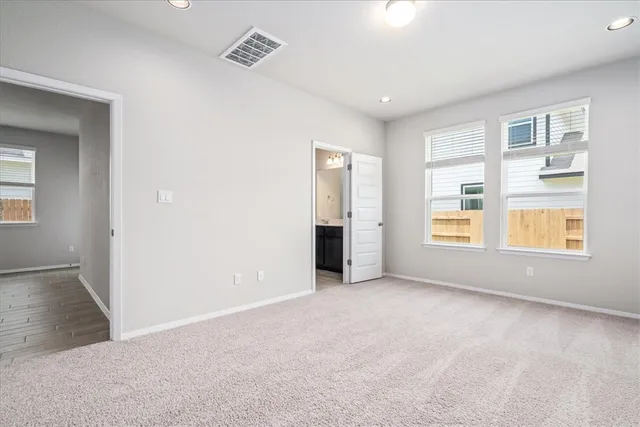 a view of empty room