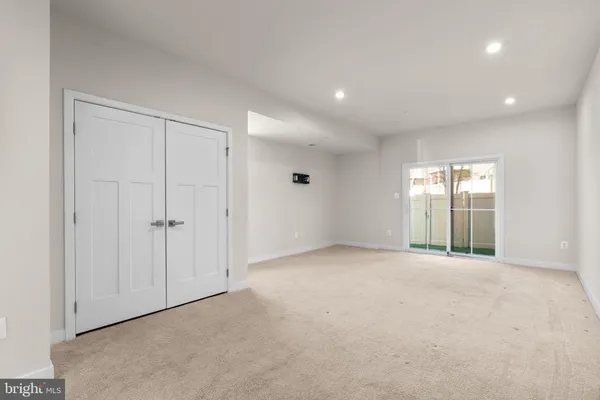 a view of empty room