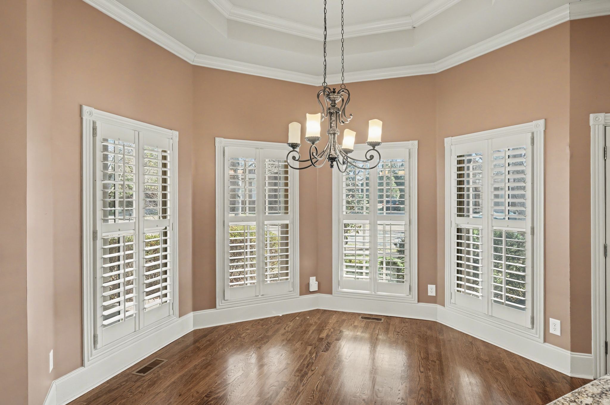 405 Luna Court Franklin, TN 37064 - Photo 24 of 57 a view of an empty room with a window and hardwood floor