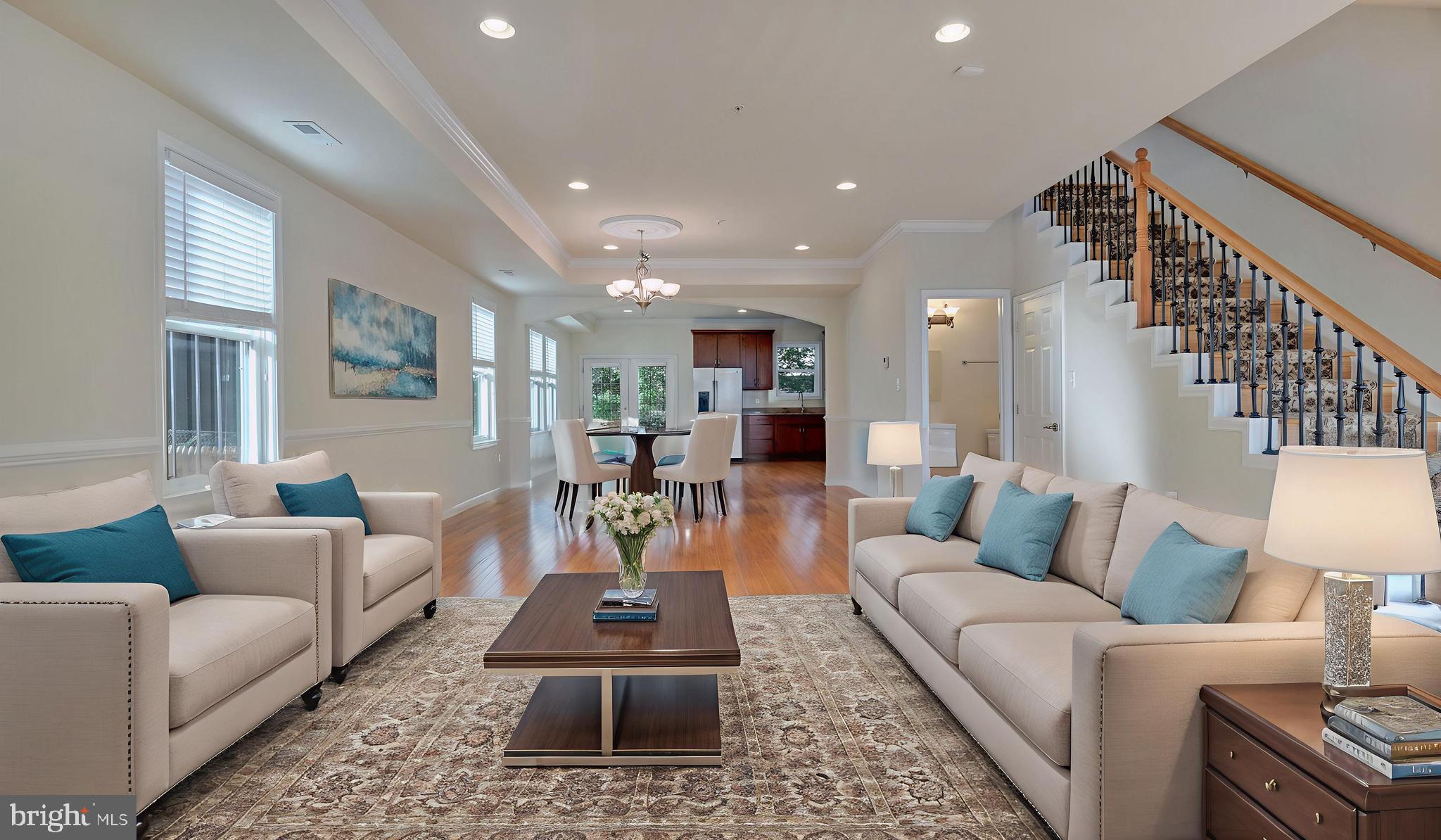 1337 Maple View Place Southeast Washington, DC 20020 - Photo 1 of 27 a living room with furniture and wooden floor
