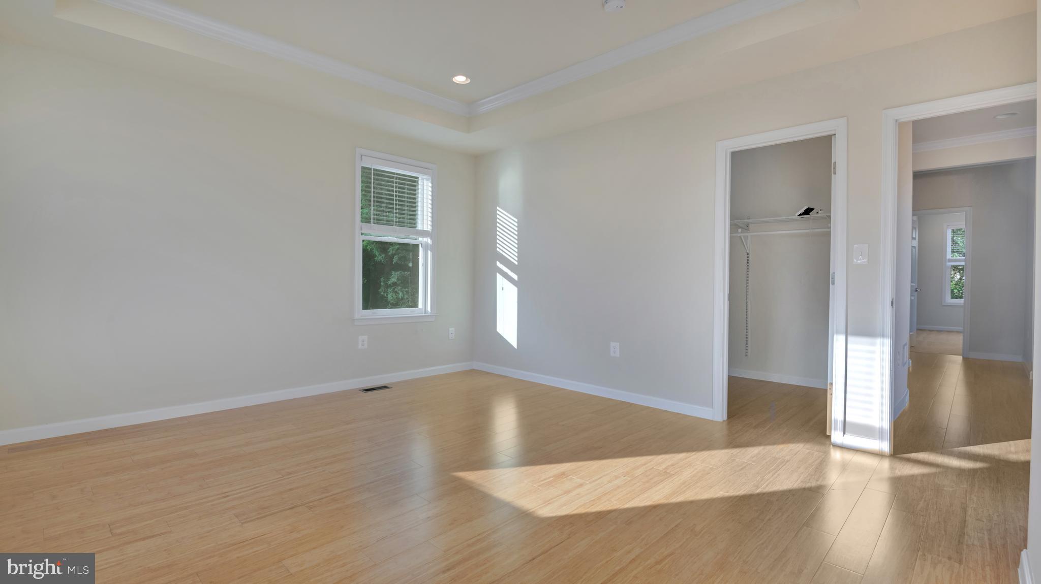 1337 Maple View Place Southeast Washington, DC 20020 - Photo 12 of 27 wooden floor in an empty room