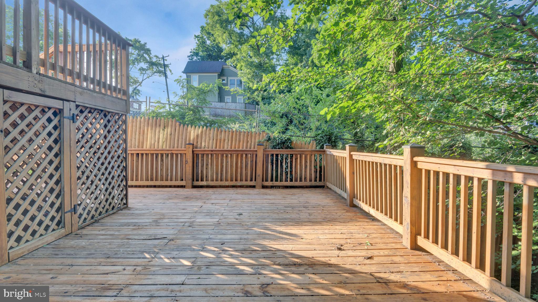 1337 Maple View Place Southeast Washington, DC 20020 - Photo 23 of 27 a view of a wooden fence