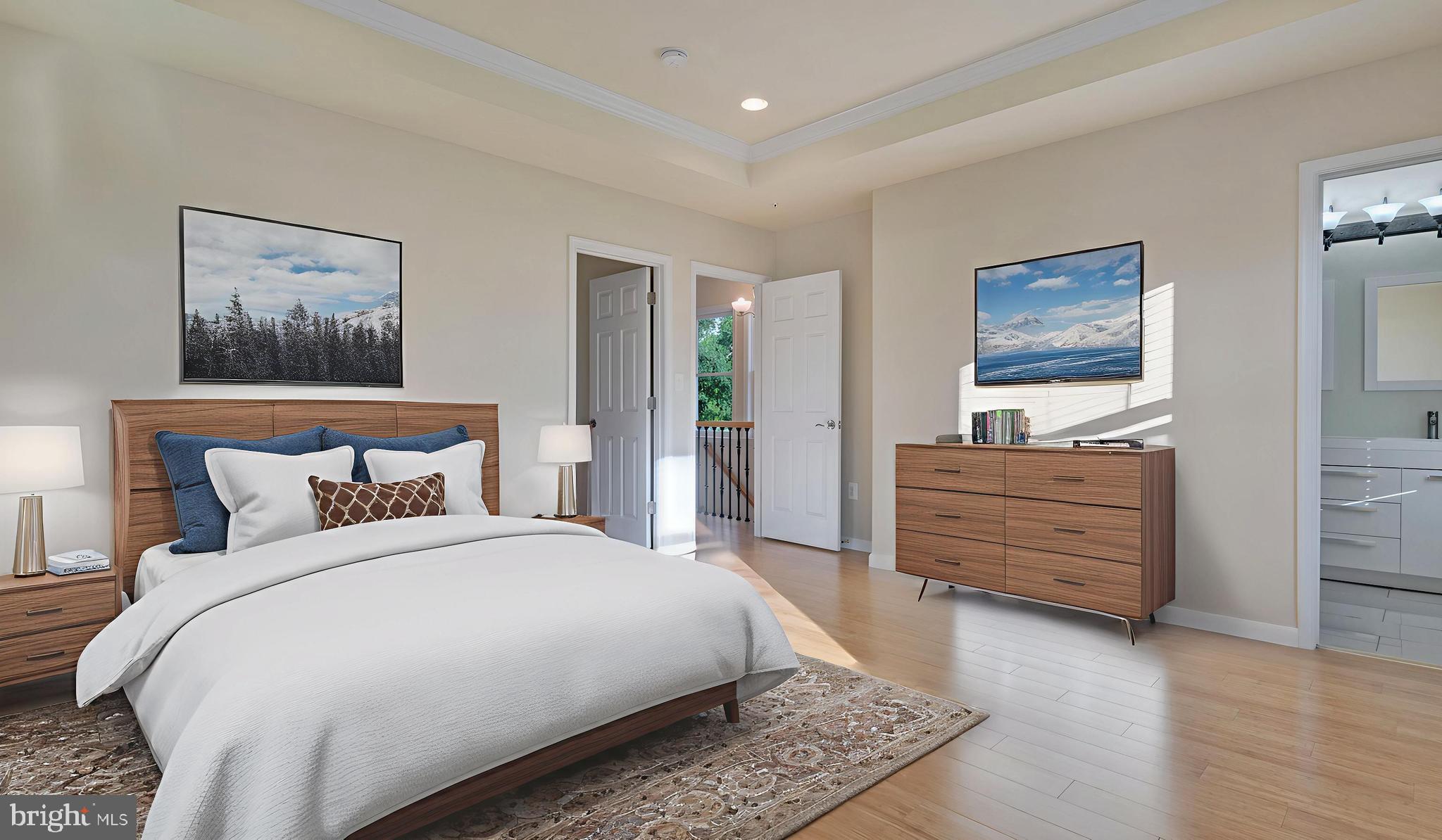 1337 Maple View Place Southeast Washington, DC 20020 - Photo 9 of 27 a bed room with a bed and a dresser