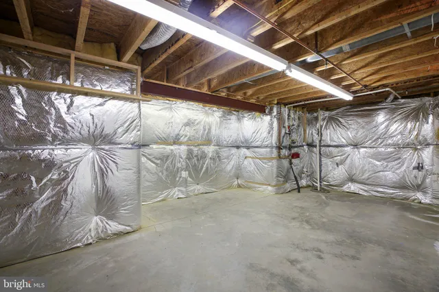 a view of storage and utility room