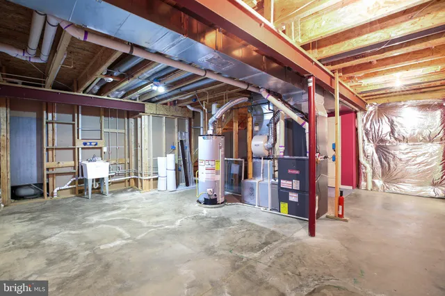 a view of a house with a large window