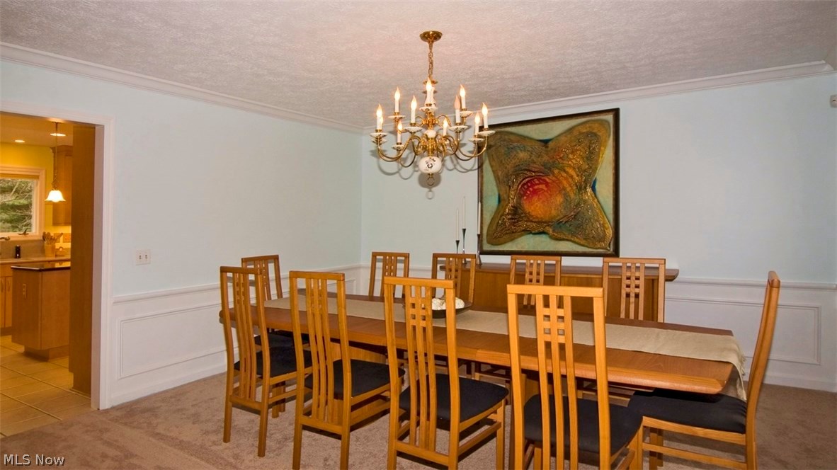 13419 County Line Road Chesterland, OH 44026 - Photo 7 of 21 The spacious dining room lets you easily seat a crowd for parties and holiday gatherings.