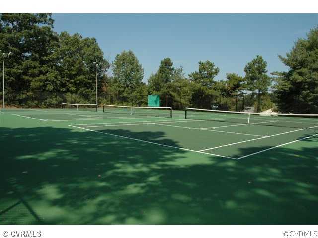 1505 Regency Woods Road, Unit 101 101 Henrico, VA 23238 - Photo 12 of 12 Tennis Court - Regency Woods tennis courts