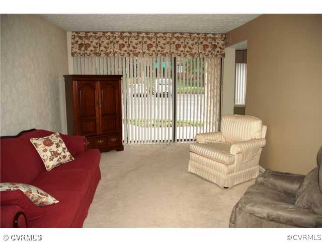 1505 Regency Woods Road, Unit 101 101 Henrico, VA 23238 - Photo 3 of 12 Living Room - Another view of living room