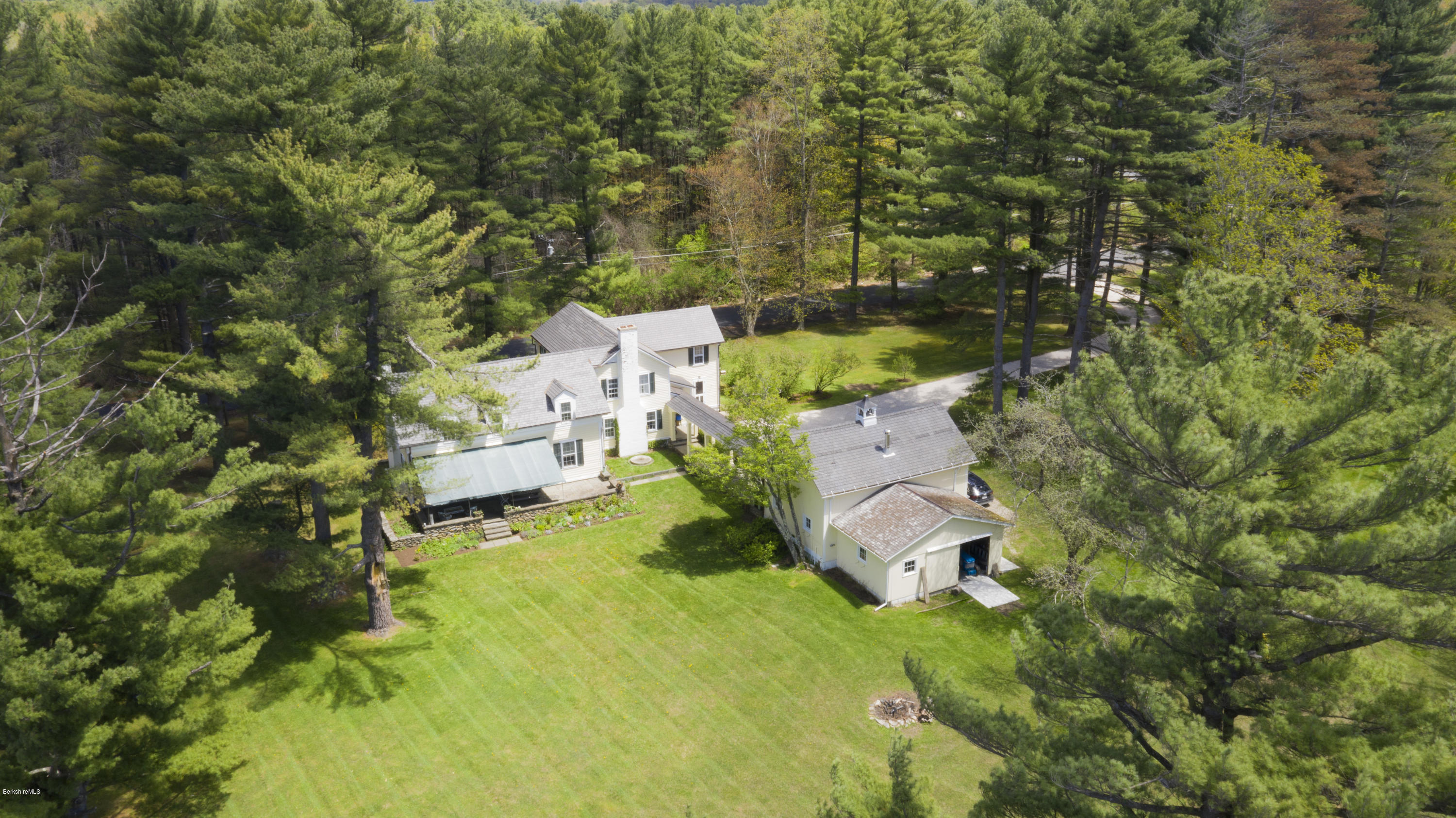 95 Devon Road Lee, MA 01238 - Photo 3 of 32 AERIAL