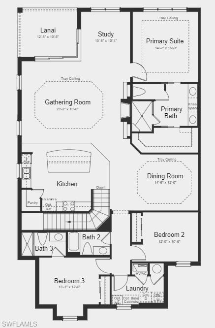 15324 Lucerna Street, Unit 201 Naples, FL 34114 - Photo 34 of 34 Floor Plan