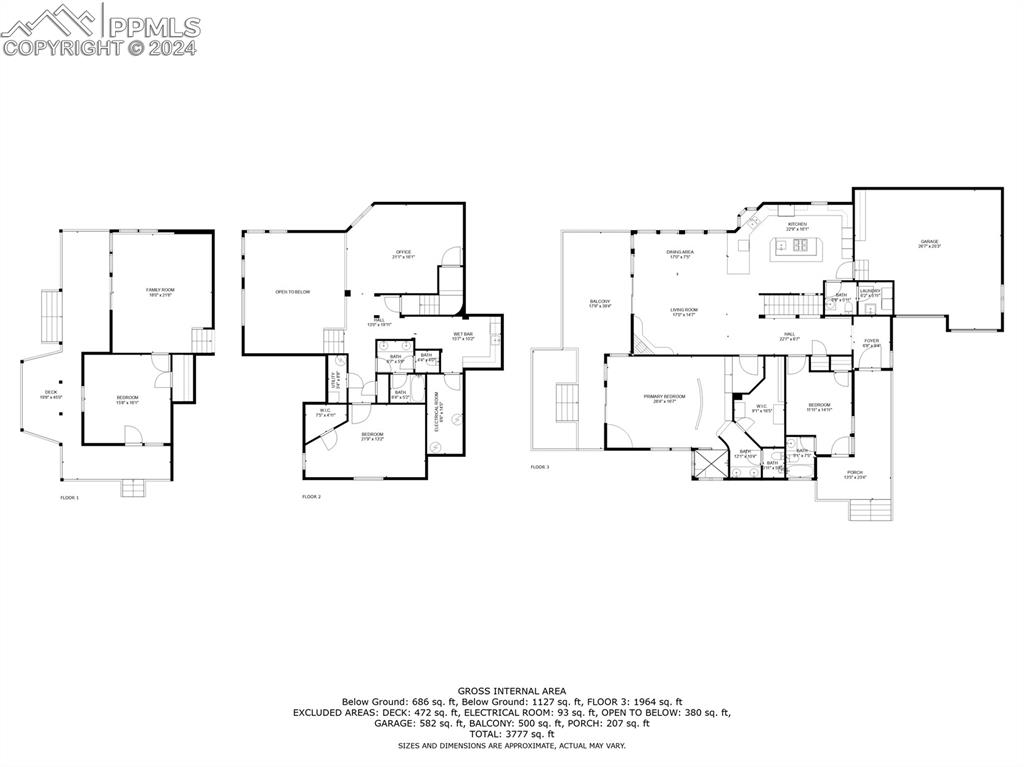 915 Oak Ridge Road Manitou Springs, CO 80829 - Photo 47 of 50 a picture of floor plan