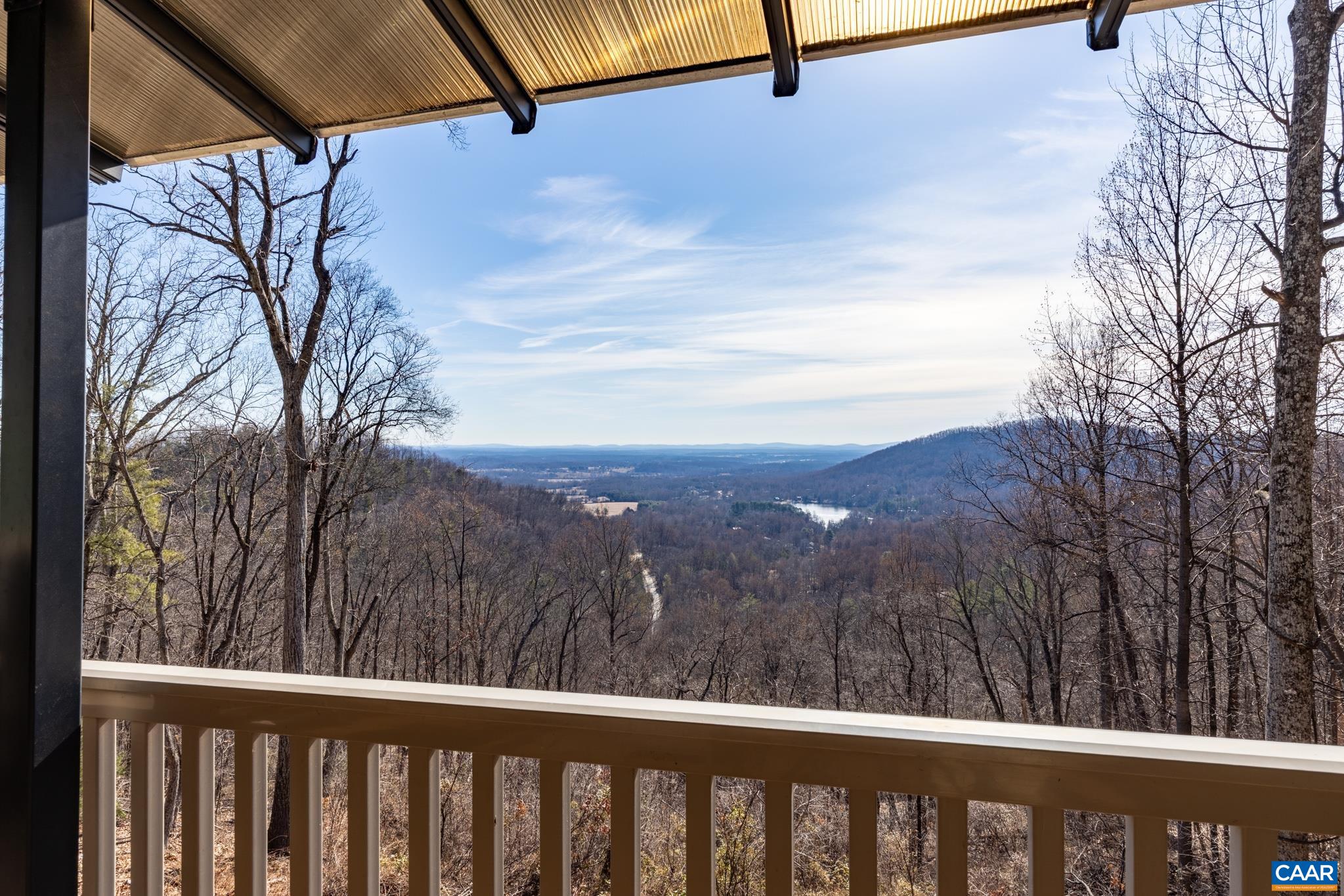 1022 Turkey Ridge Road Stanardsville, VA 22973 - Photo 3 of 74 a view of a balcony with a yard