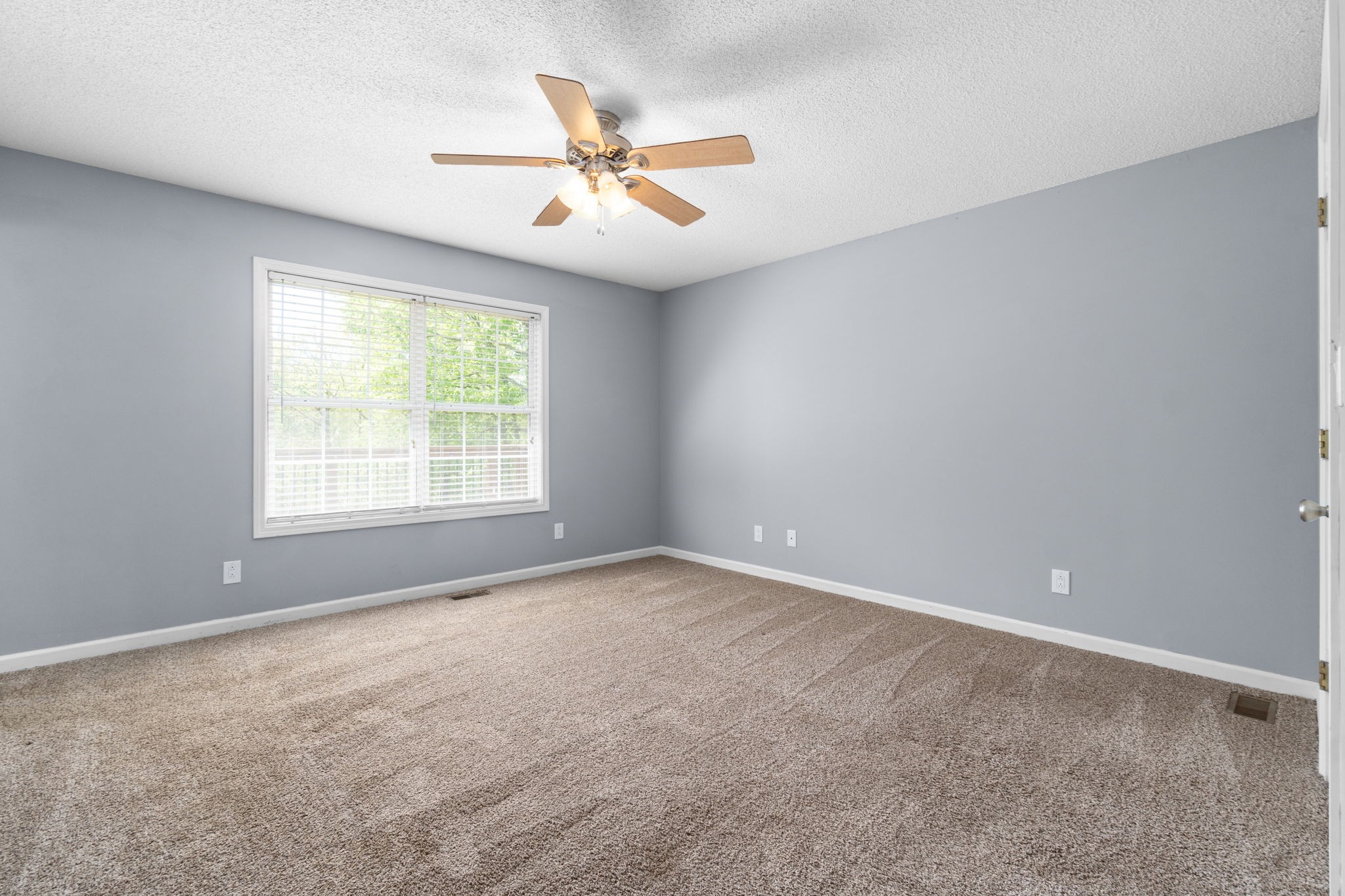 3315 Lylewood Road Woodlawn, TN 37191 - Photo 17 of 39 an empty room with windows and fan