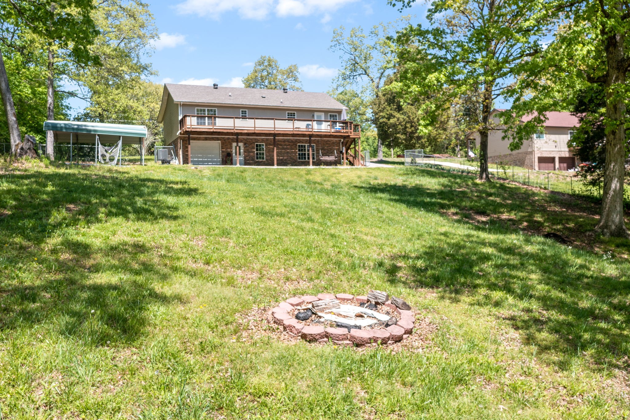 3315 Lylewood Road Woodlawn, TN 37191 - Photo 33 of 39 a house view with a garden space