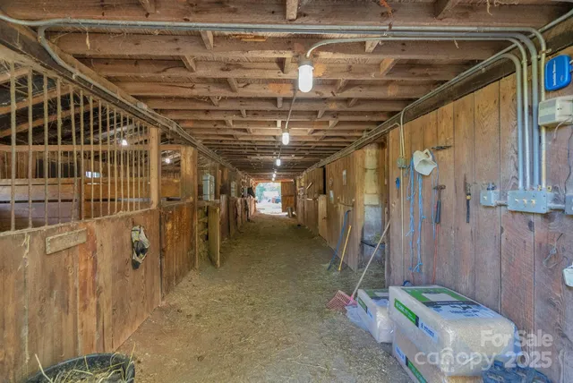 a view of storage and utility room