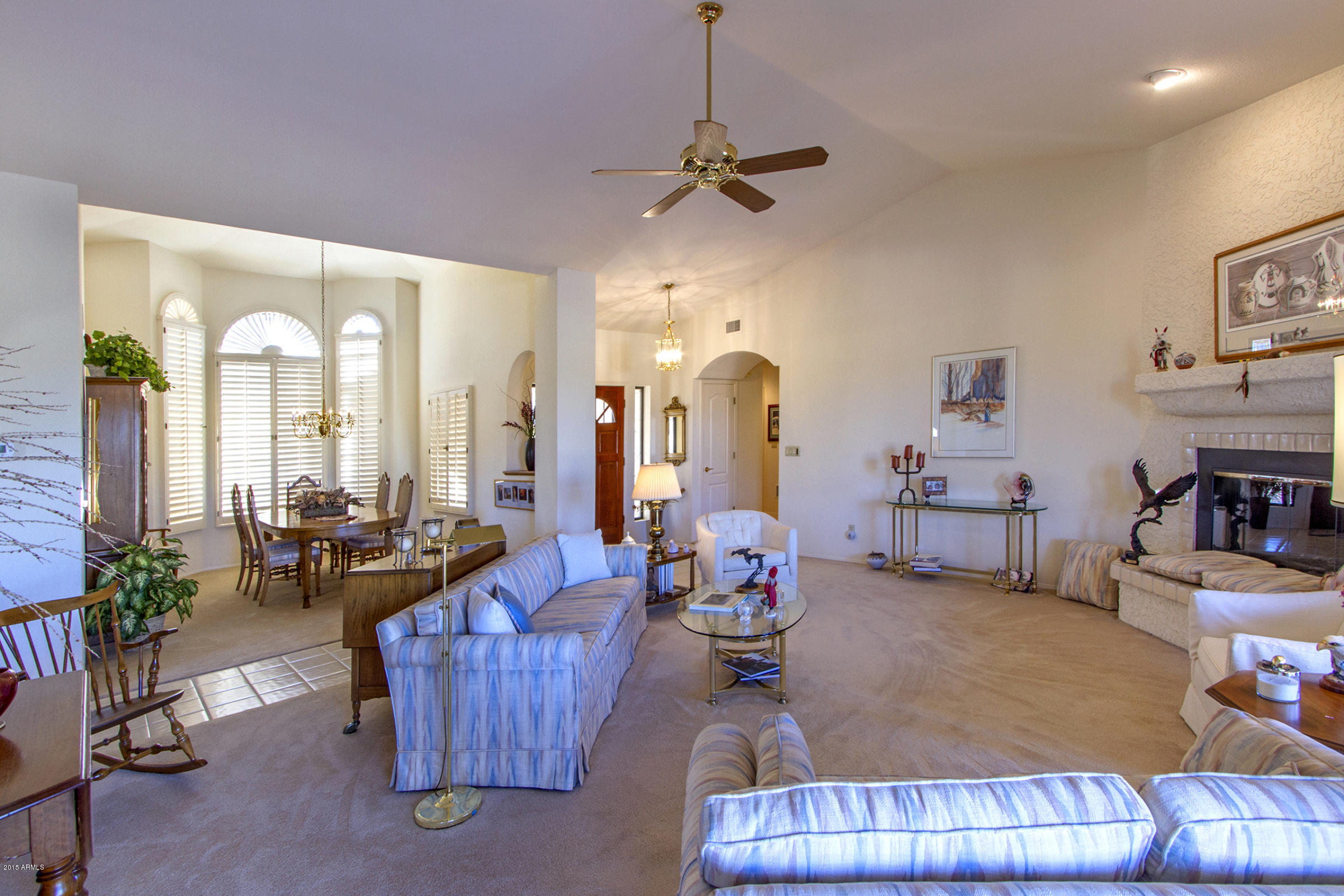 19010 East Wiki Way Rio Verde, AZ 85263 - Photo 11 of 36 Great Room into Dining