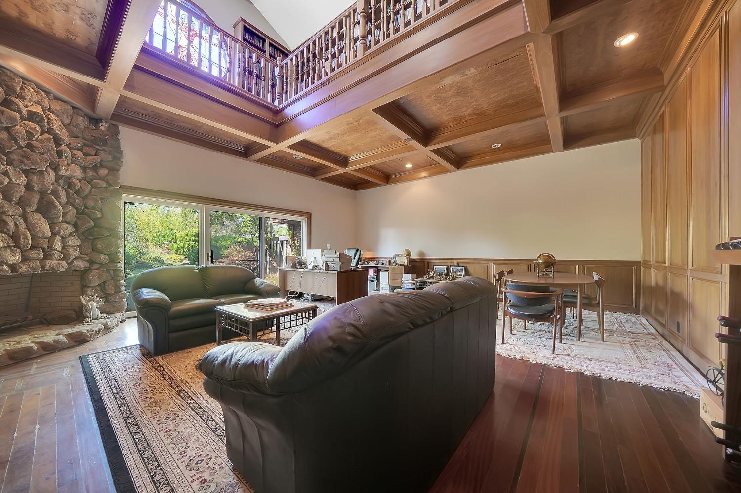 15111 Tyler Road Fiddletown, CA 95629 - Photo 24 of 92 a living room with furniture and a large window