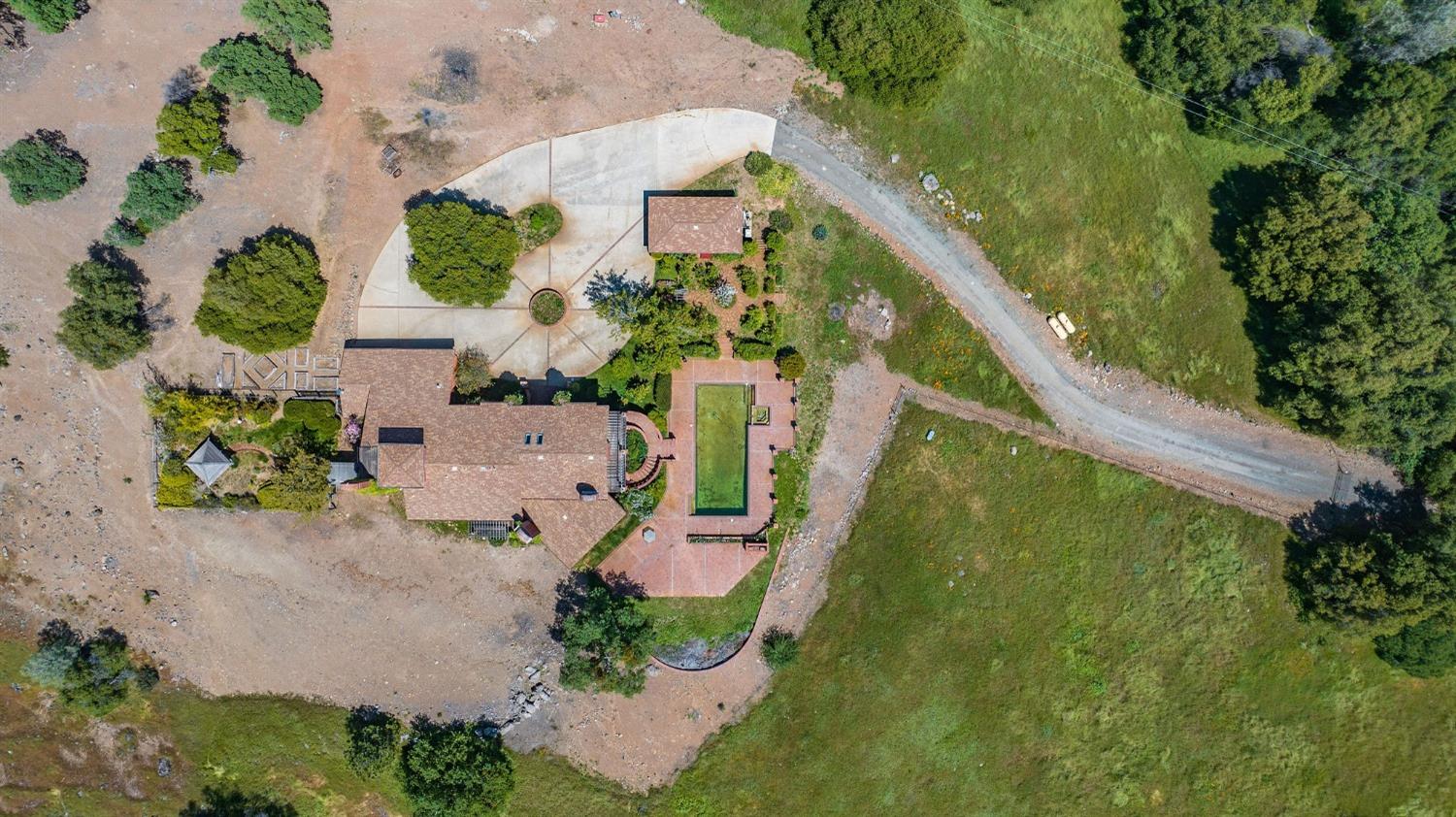 15111 Tyler Road Fiddletown, CA 95629 - Photo 87 of 92 an aerial view of a house