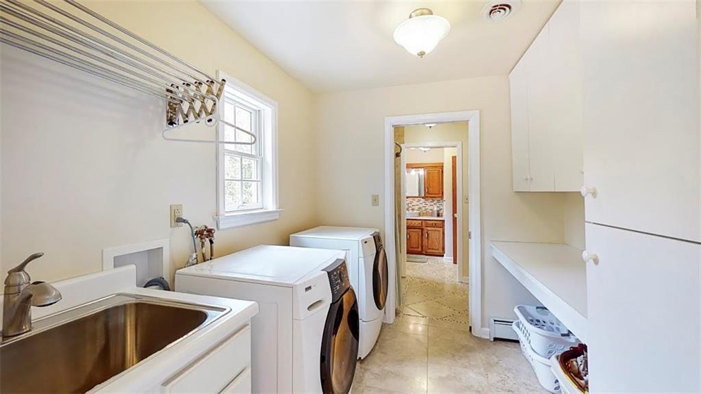2163 Garards Fort Road Waynesburg, PA 15370 - Photo 21 of 25 a utility room with dryer and washer