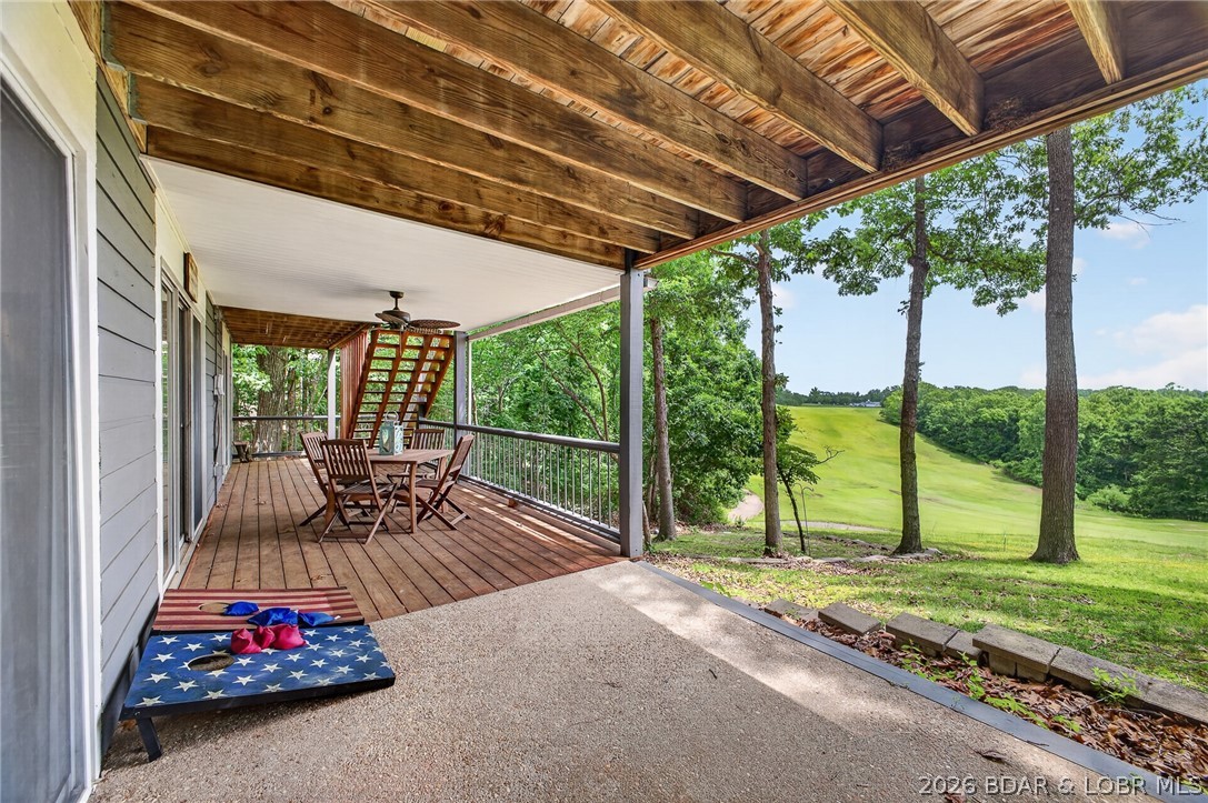 16 Duckhead Road Lake Ozark, MO 65049 - Photo 38 of 50 Sweeping covered patio/deck