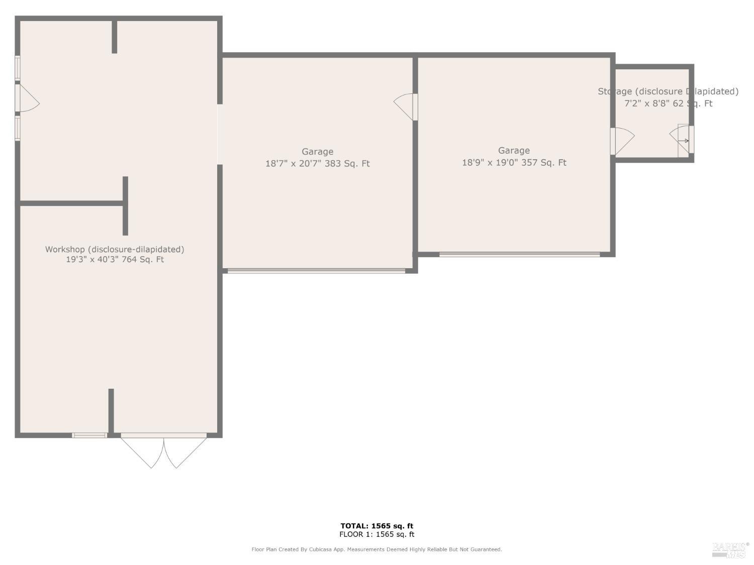 473 Newton Way Angwin, CA 94508 - Photo 14 of 87 A large garage/workshop of +/-1,565 sq. ft. with sliding barn doors plus storage sheds add further value.