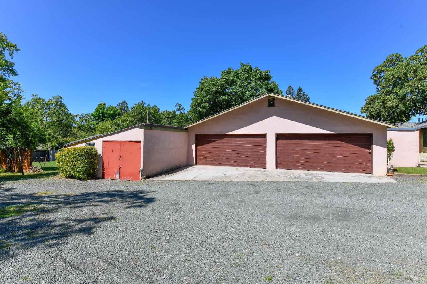 473 Newton Way Angwin, CA 94508 - Photo 73 of 87 A large garage/workshop of +/-1,565 sq. ft. with sliding barn doors plus storage sheds add further value.